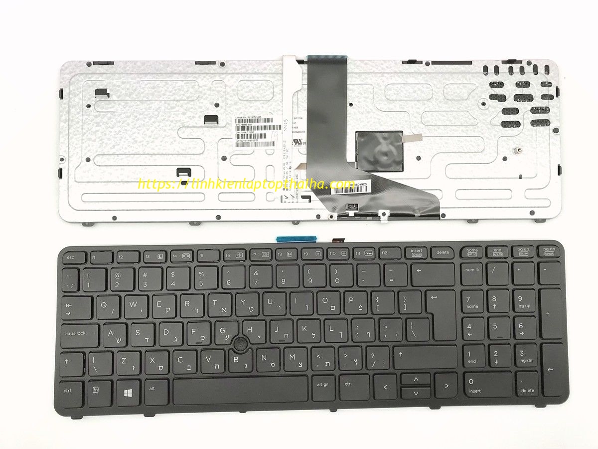 Bàn Phím Laptop HP ZBook 17 17G1 17 G1