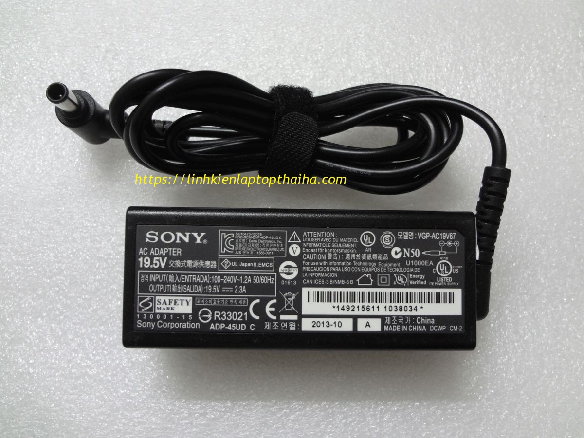Sạc laptop Sony Vaio PCG-3G4L PCG-3G5L PCG-3G6L