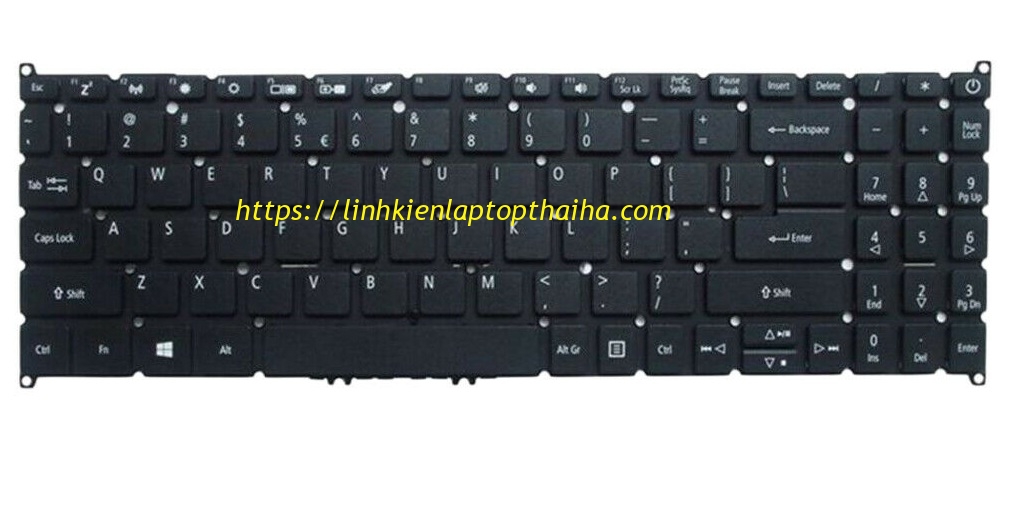 Bàn phím laptop Acer Aspire A515-53