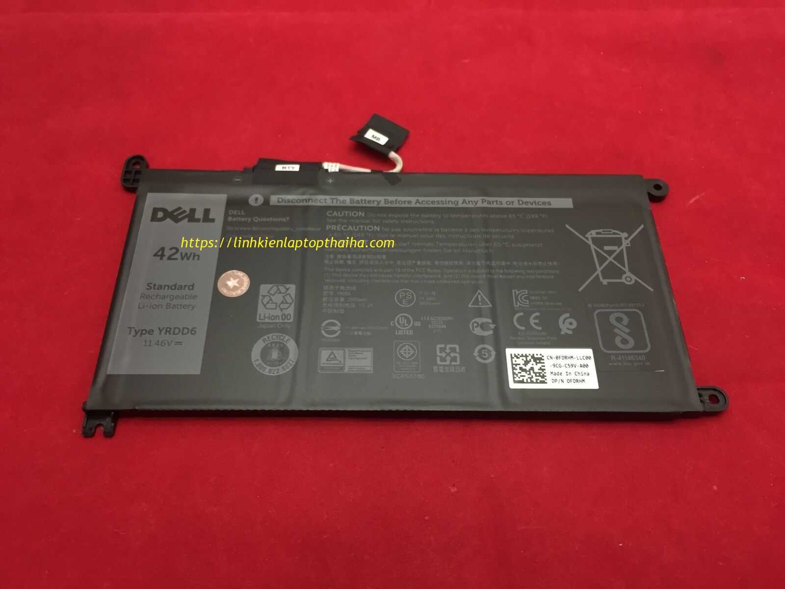 Thay pin laptop Dell Inspiron 3581