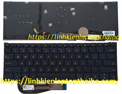 Bàn phím laptop Asus ZenBook UX390