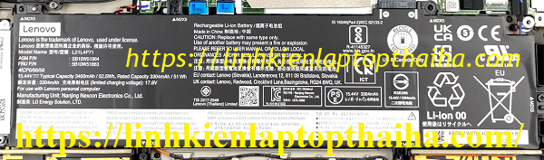 Pin laptop Lenovo ThinkPad T14 Gen 3