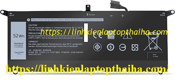 Pin laptop Dell XPS 13 7390
