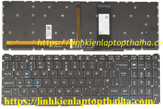 Bàn phím laptop Gaming Acer Predator Triton 500 PT515-52