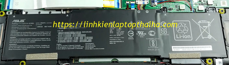 Pin laptop Asus ZenBook Flip 14 UM462DA