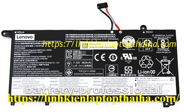 Pin laptop Lenovo ThinBook 13s G2 ARE