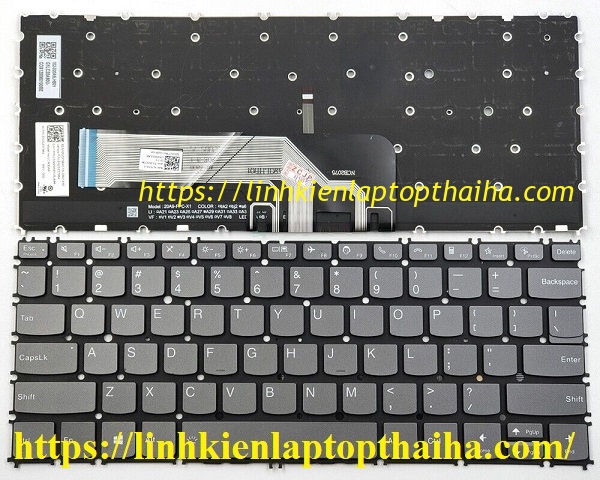 Bàn Phím Laptop Lenovo ThinBook 13s G2 ARE