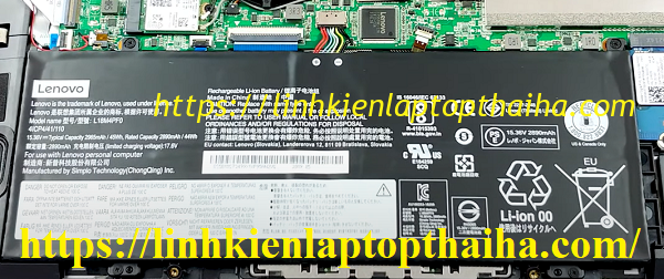 Pin laptop Lenovo ThinBook 13s G2 ILT