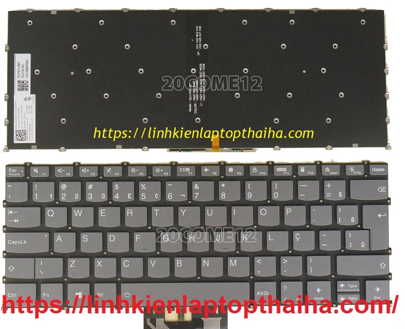 Bàn Phím Laptop Lenovo IdeaPad 5 Pro 14ARH7