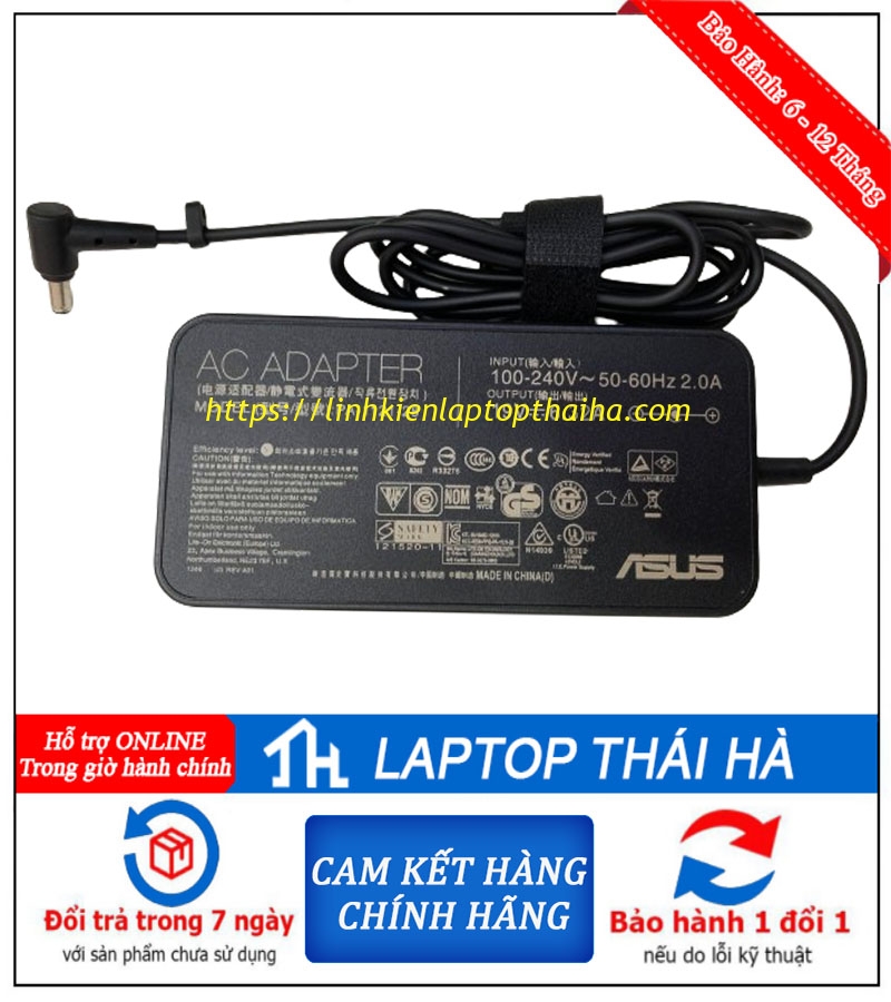Sạc laptop Asus Gaming TUF Dash F15 FX517ZC