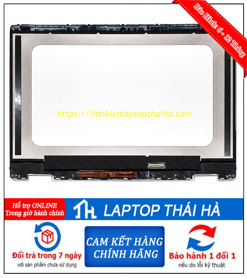 Màn hình laptop HP Chromebook x360 12b-ca0002T