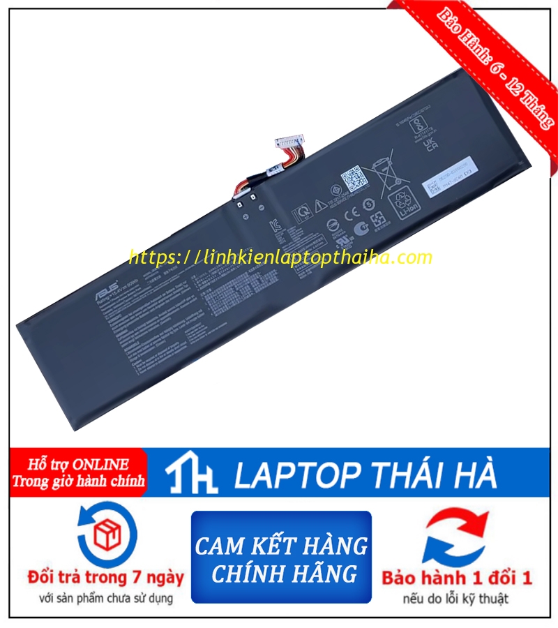 Pin Laptop Asus ROG Zephyrus M16 GU603ZW