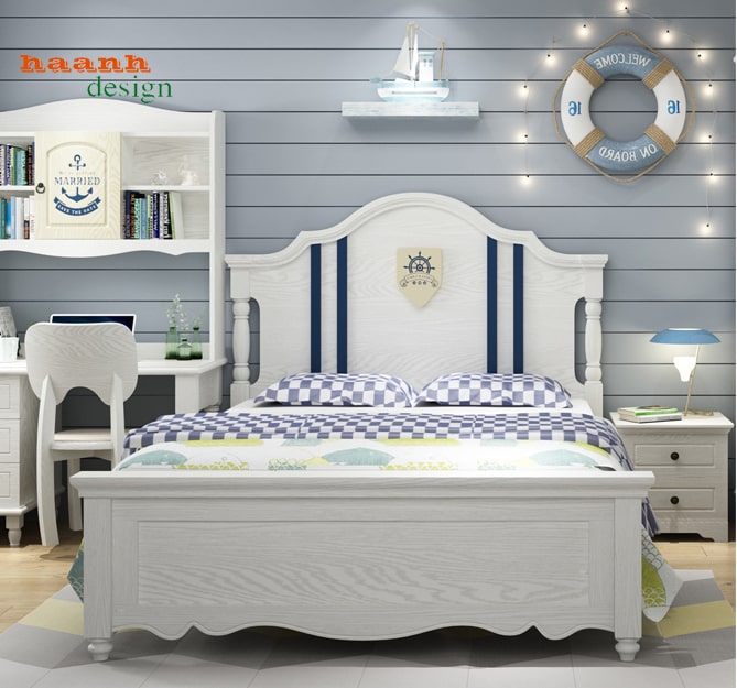 Nội thất phòng ngủ trẻ em thiết kế hiện đại sáng tạo.GTE 002