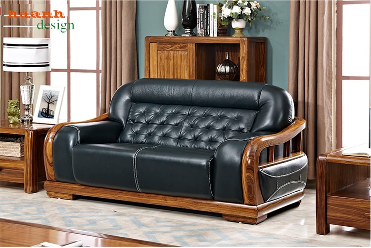 Sofa gỗ tự nhiên phòng khách