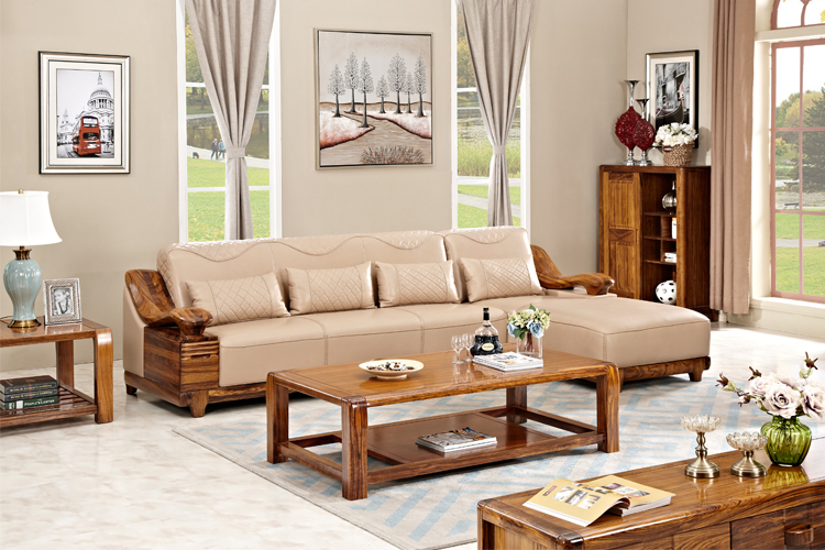 Sofa góc phòng khách hiện đại, sang trọng SFG026