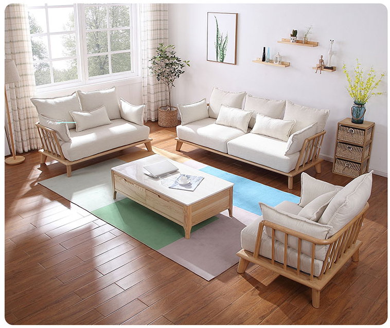 Sofa gỗ tự nhiên phòng khách SFG 030
