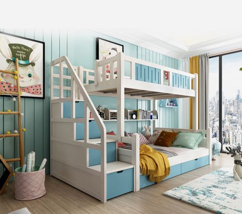 Giường tầng trẻ em phong cách hiện đại và tiện ích. GTE 035