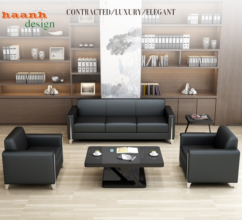 Sofa văn phòng phong cách  Hàn Quốc hiện đại, chất liệu cao cấp SFVP 007