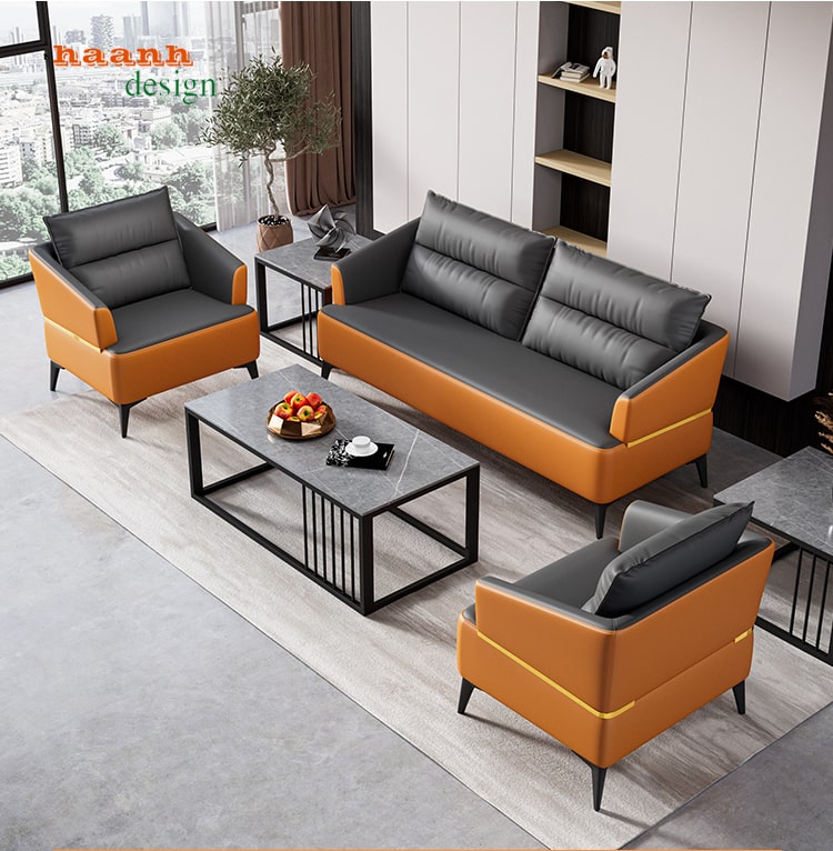 Những mẫu sofa văn phòng hiện đại được sử dụng nhiều nhất SFVP 012