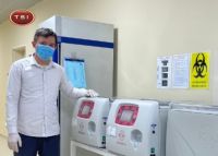 TSI Hà Nội liên tục bàn giao, lắp đặt máy rã đông huyết tương