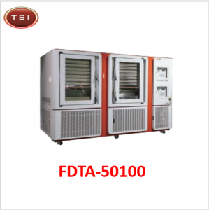 Máy đông khô công nghiệp tiết kiệm năng lượng -60°C dòng FDTA 100 lít Operon