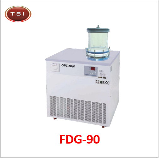 Máy đông khô buồng sấy thủy tinh -90°C cho acid FDG-90 Operon