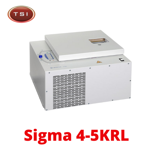 Máy ly tâm công suất lớn phòng thí nghiệm tự động hóa Sigma 4-5 KRL