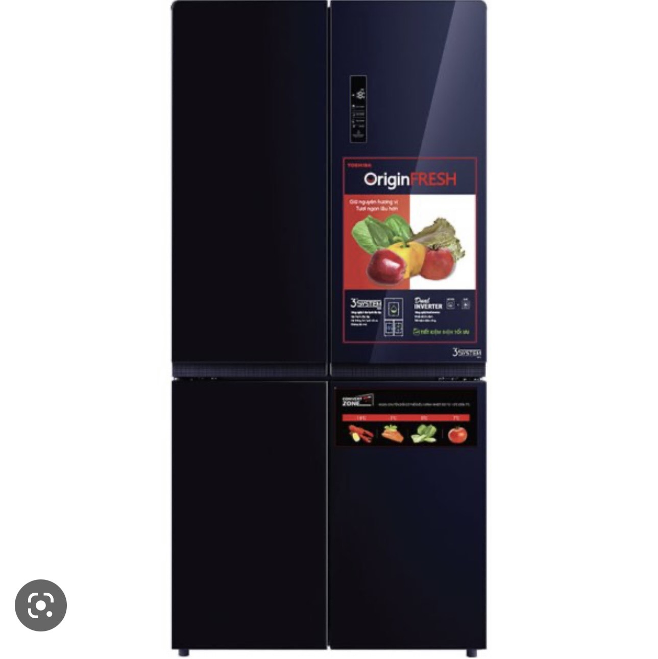 Tủ lạnh Toshiba Inverter 511 lít GR-RF610WE -PGV(22)-XK