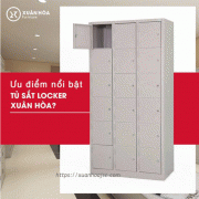 4 ưu điểm của mẫu tủ locker Xuân Hòa