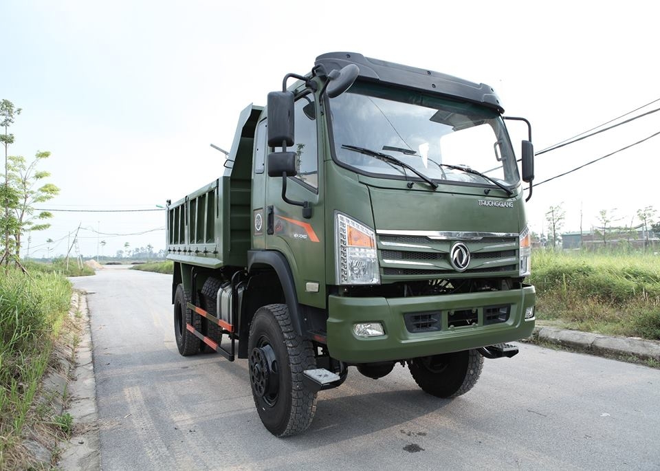Xe tải ben Trường giang Dongfeng 8.5 tấn 2 cầu reo mỹ