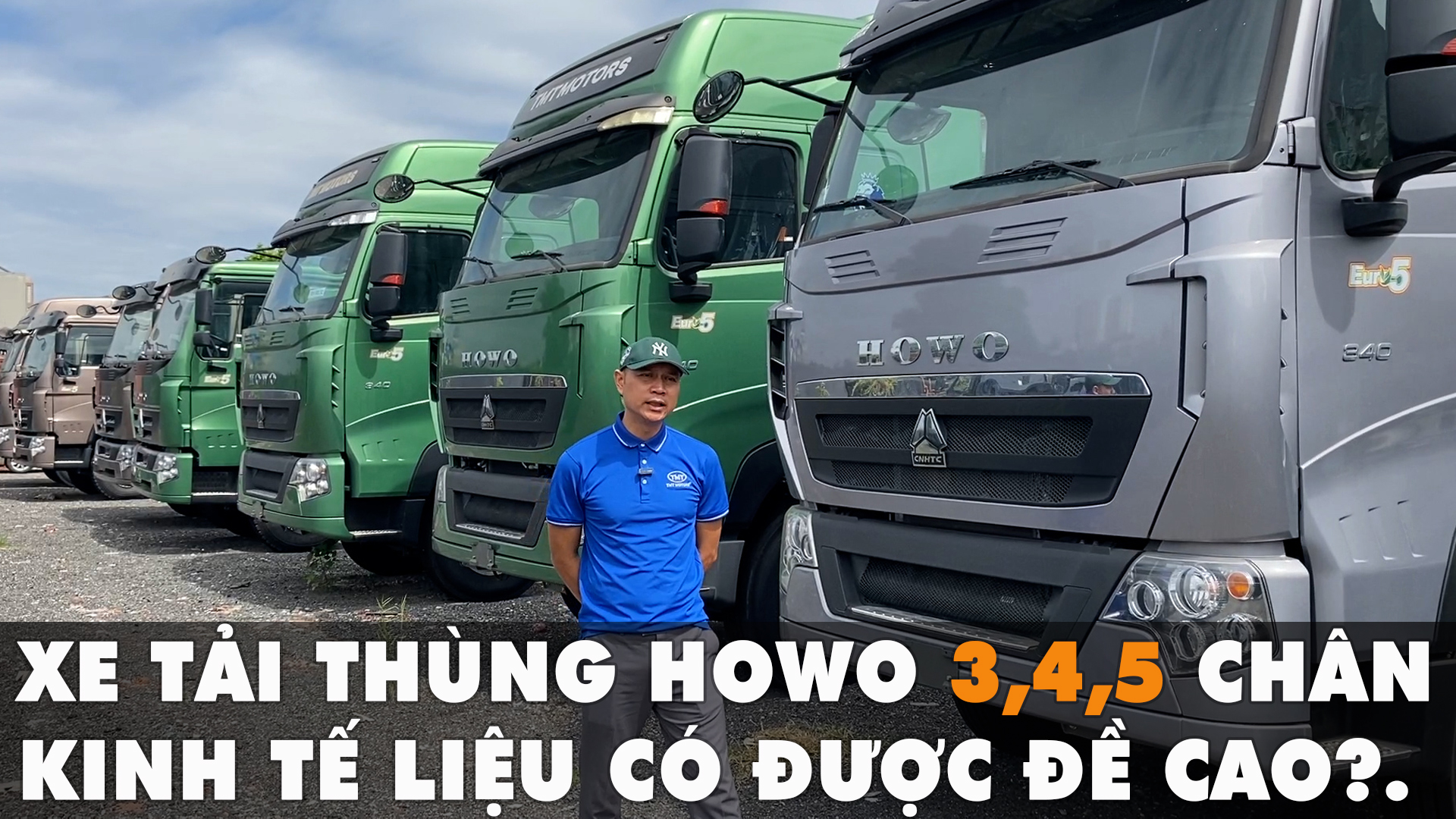 Điểm nhanh các sản phẩm xe tải thùng Howo