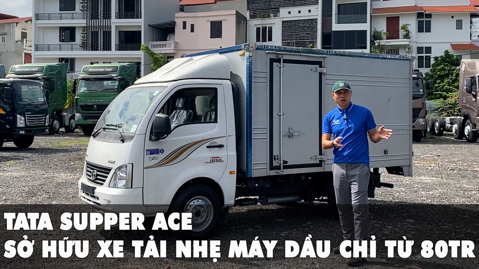 Hơn 200 triệu cho 1 chiếc xe tải nhẹ Tata Super Ace máy dầu.