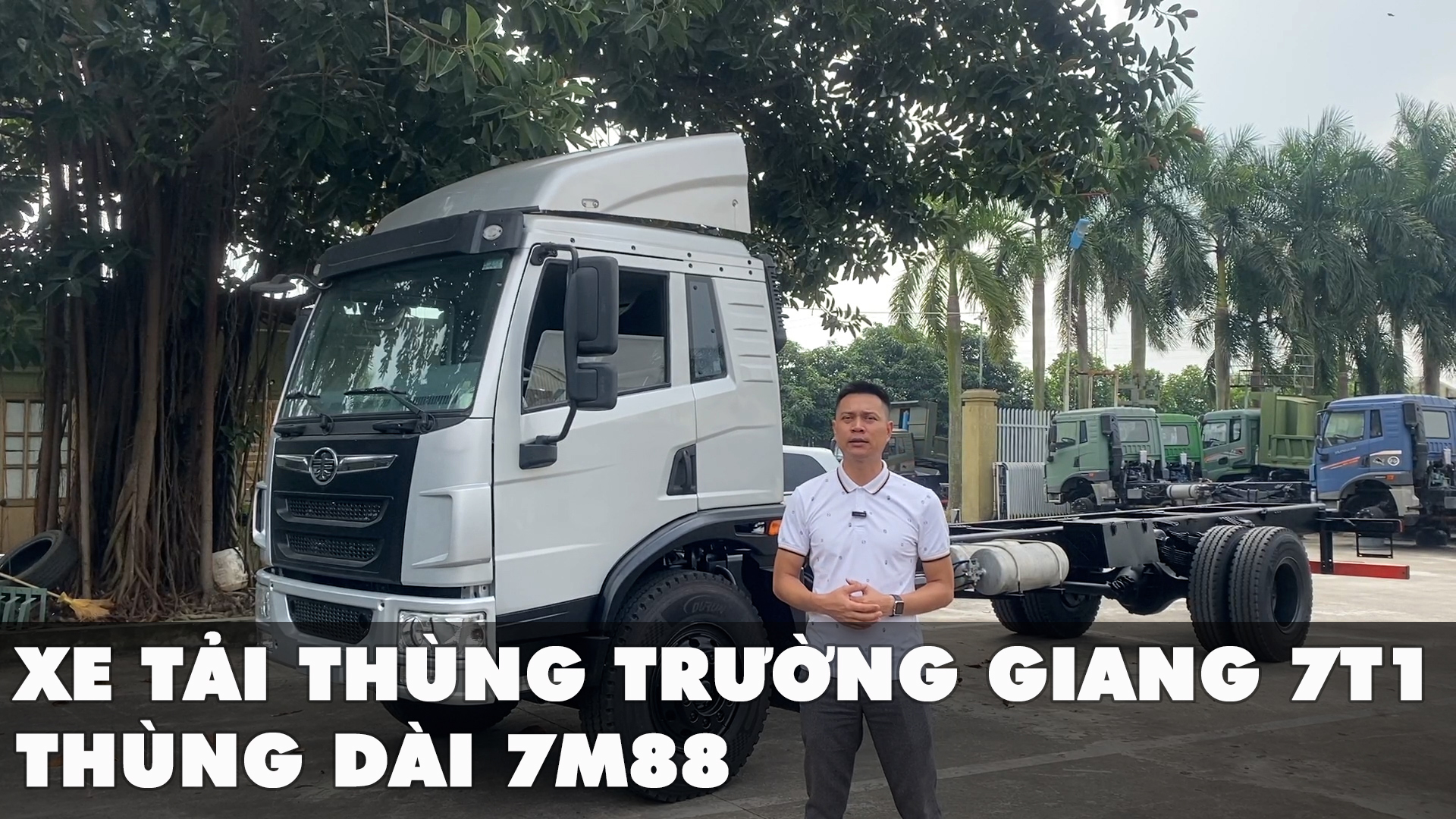 Xe tải thùng Trường Giang Faw 7.1 tấn