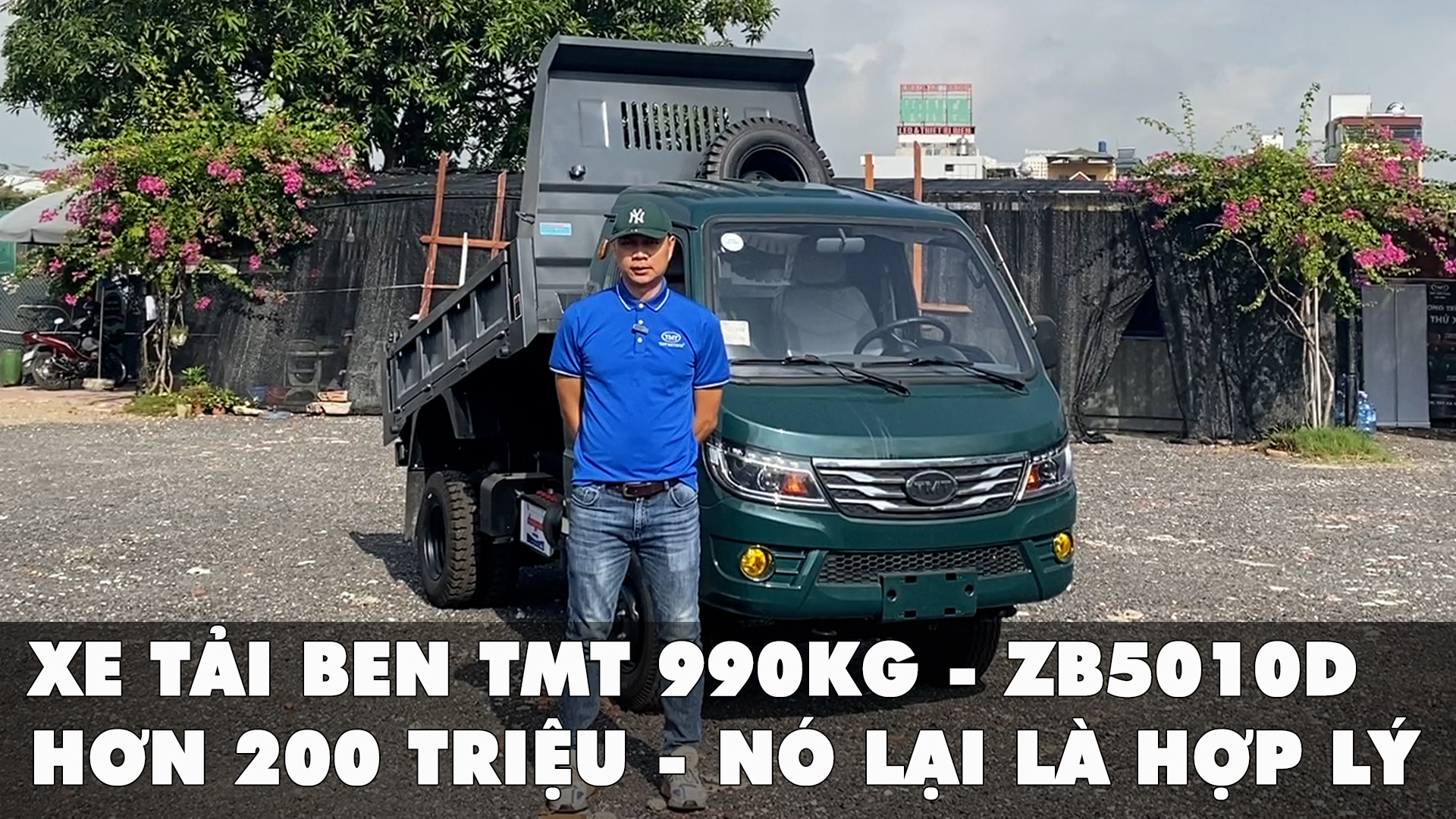 Xe tải ben TMT 990kg: Hơn 200 triệu - Nó lại là hợp lý!.
