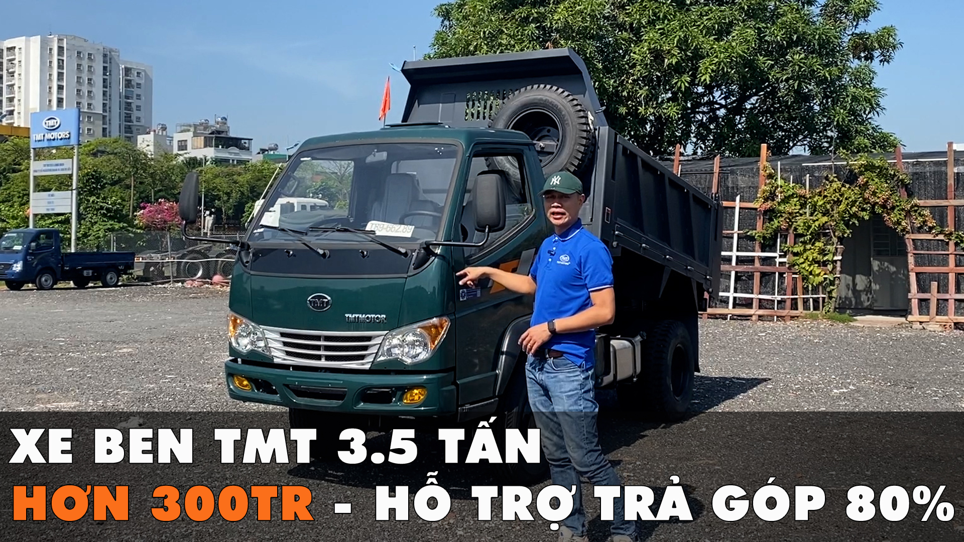 Giới thiệu xe tải ben TMT 3.5 tấn
