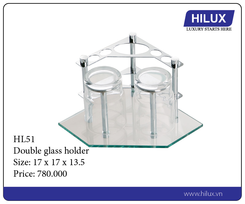 Double Glass Holder - H151
