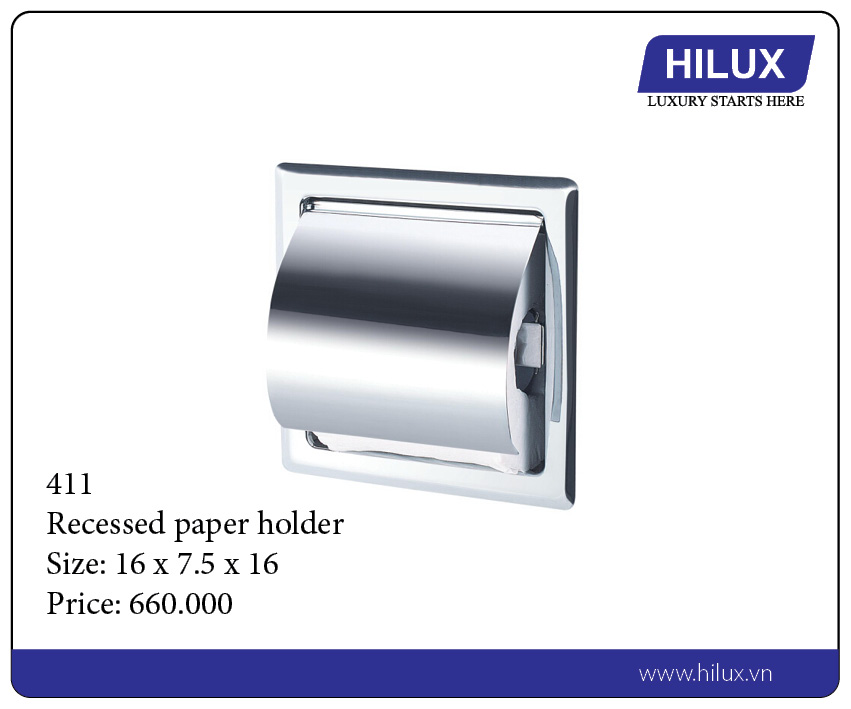 Recessed Paper Holder - 411