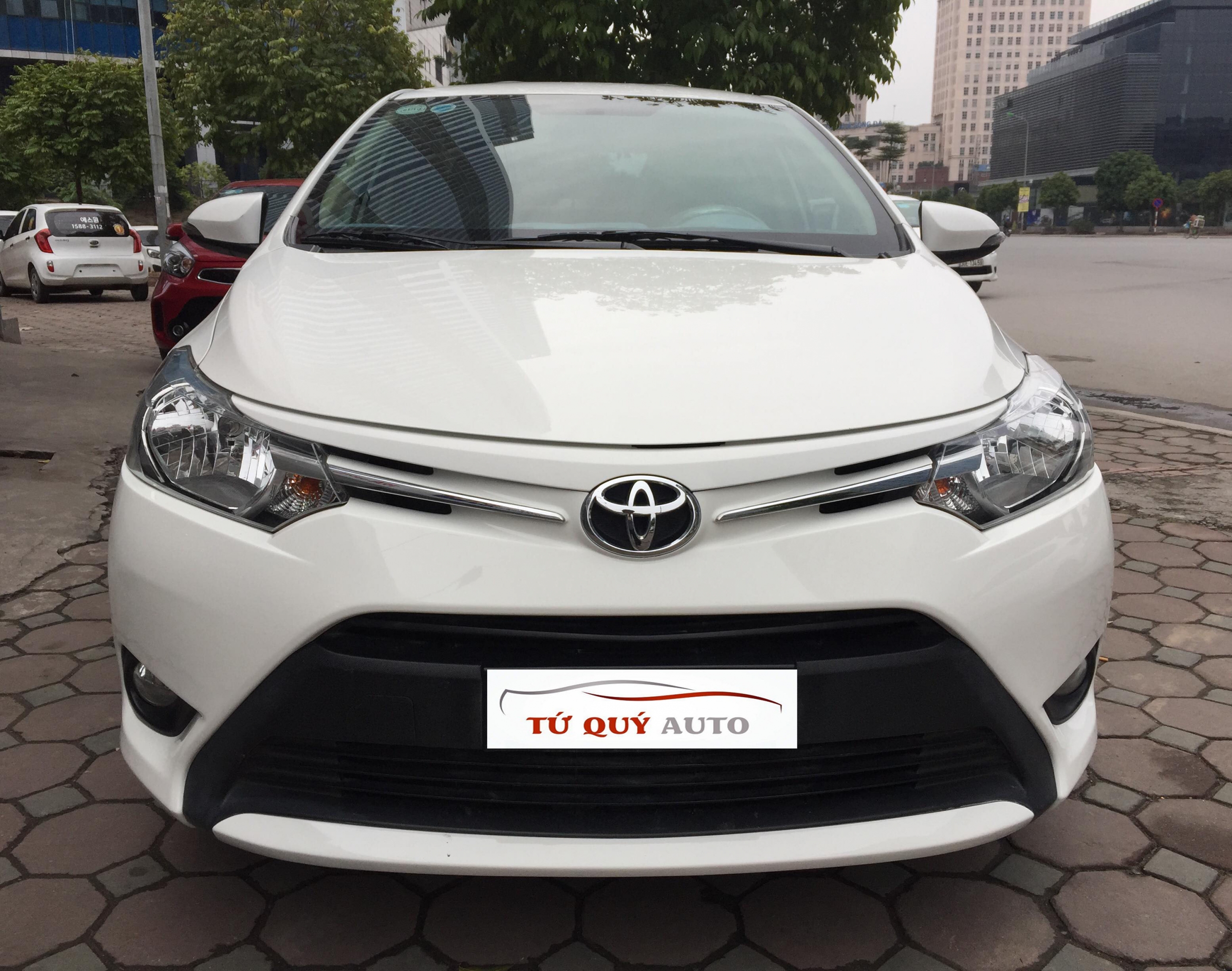 Xe Toyota Vios 1.5E 2016 - Trắng