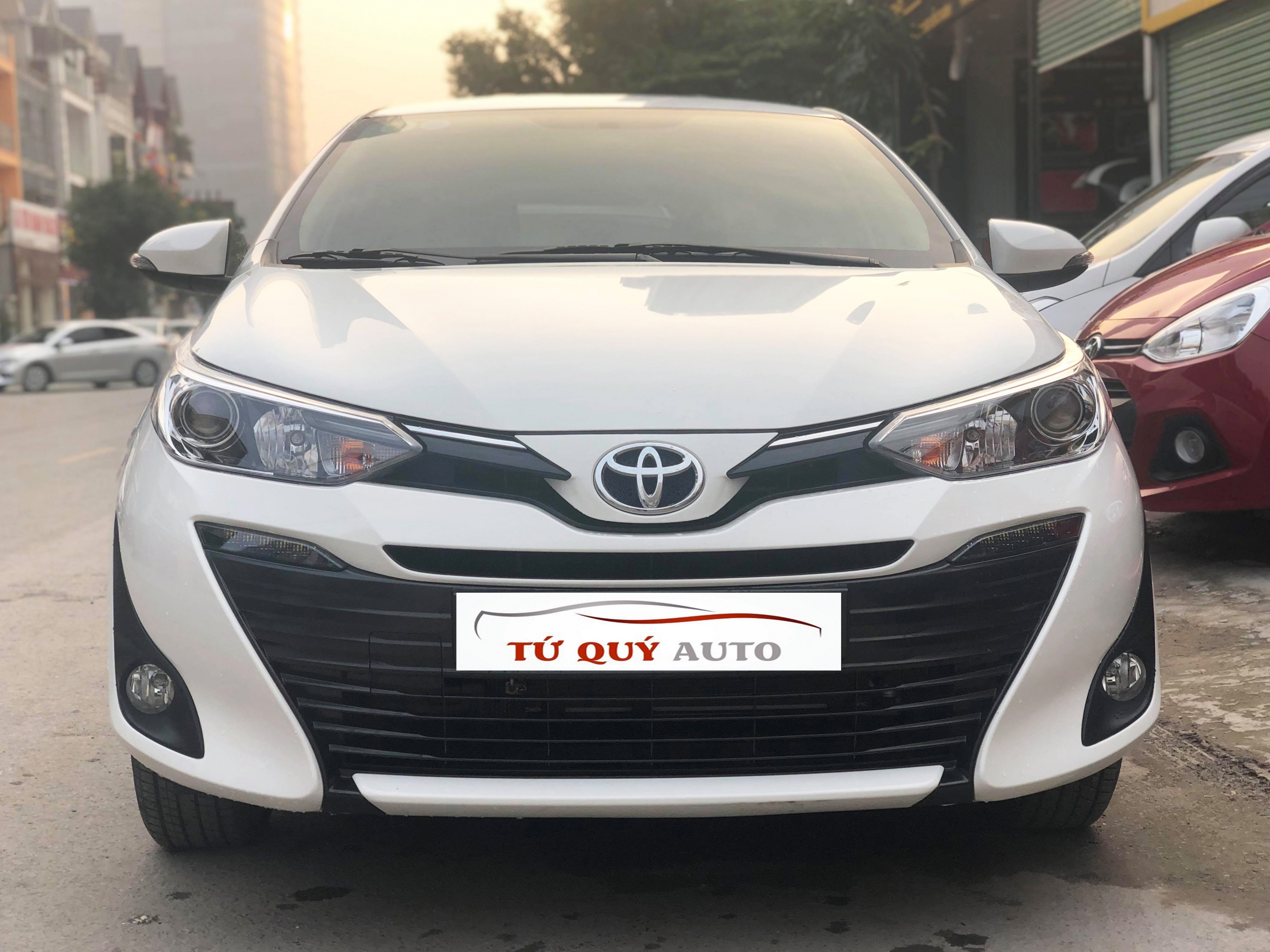 Xe Toyota Vios 1.5G 2018 ĐK 2019 - Trắng