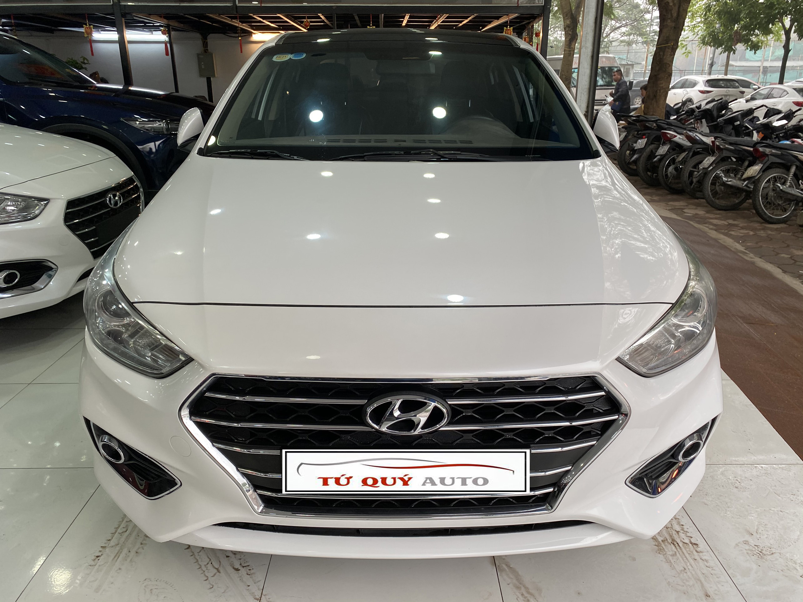 Xe Hyundai Accent 1.4MT 2018 - Trắng