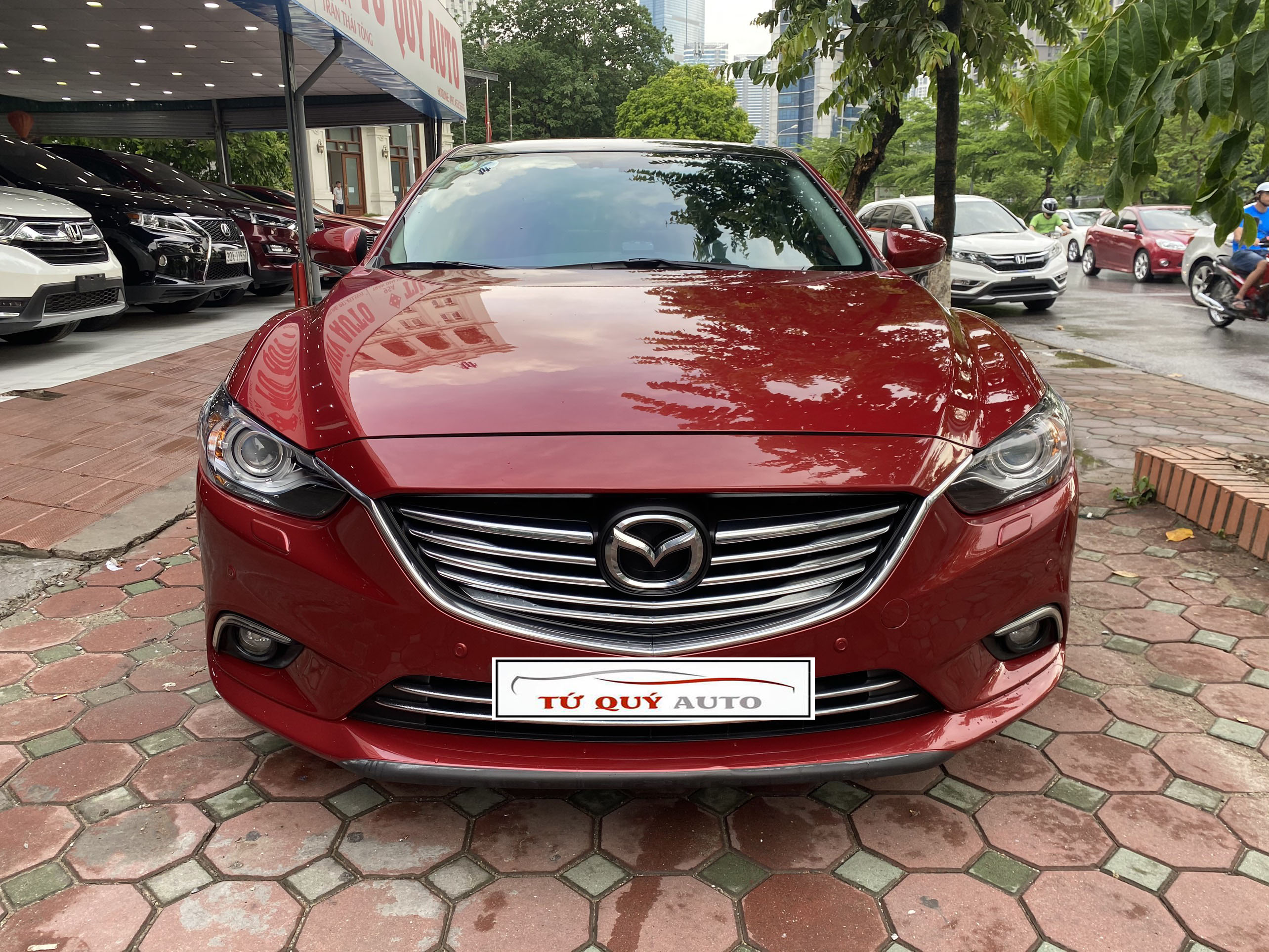 Xe Mazda 6 2.5AT 2015 - Đỏ