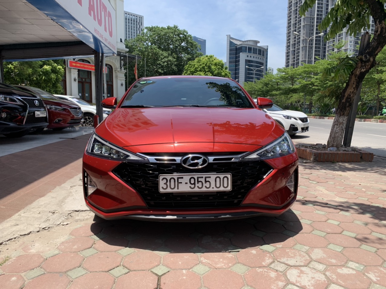 Xe Hyundai Elantra Sport 1.6Turbo 2019 - Đỏ