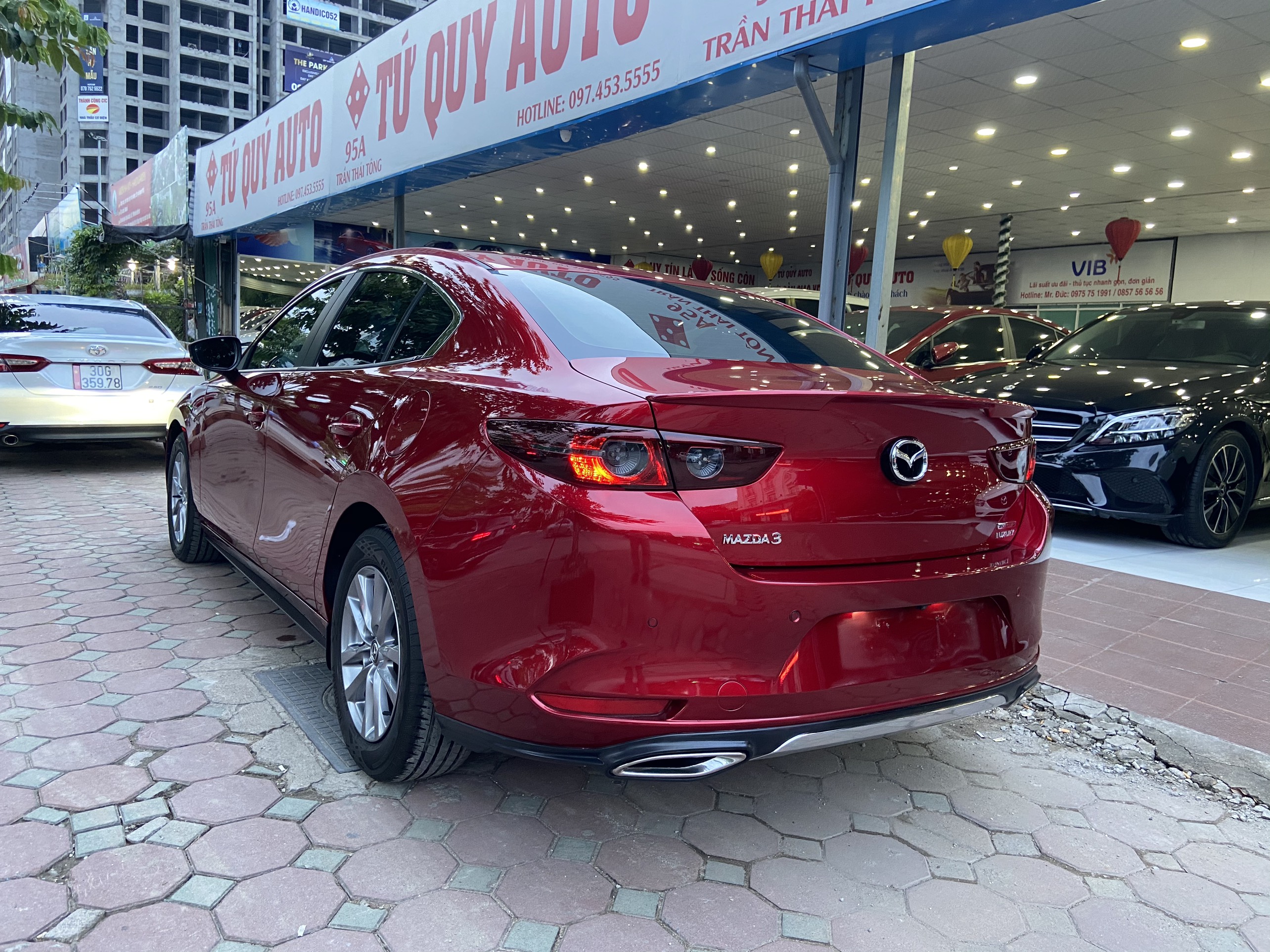 Xe Mazda 3 1.5 Luxury 2019 Model 2020 Đỏ Pha Lê