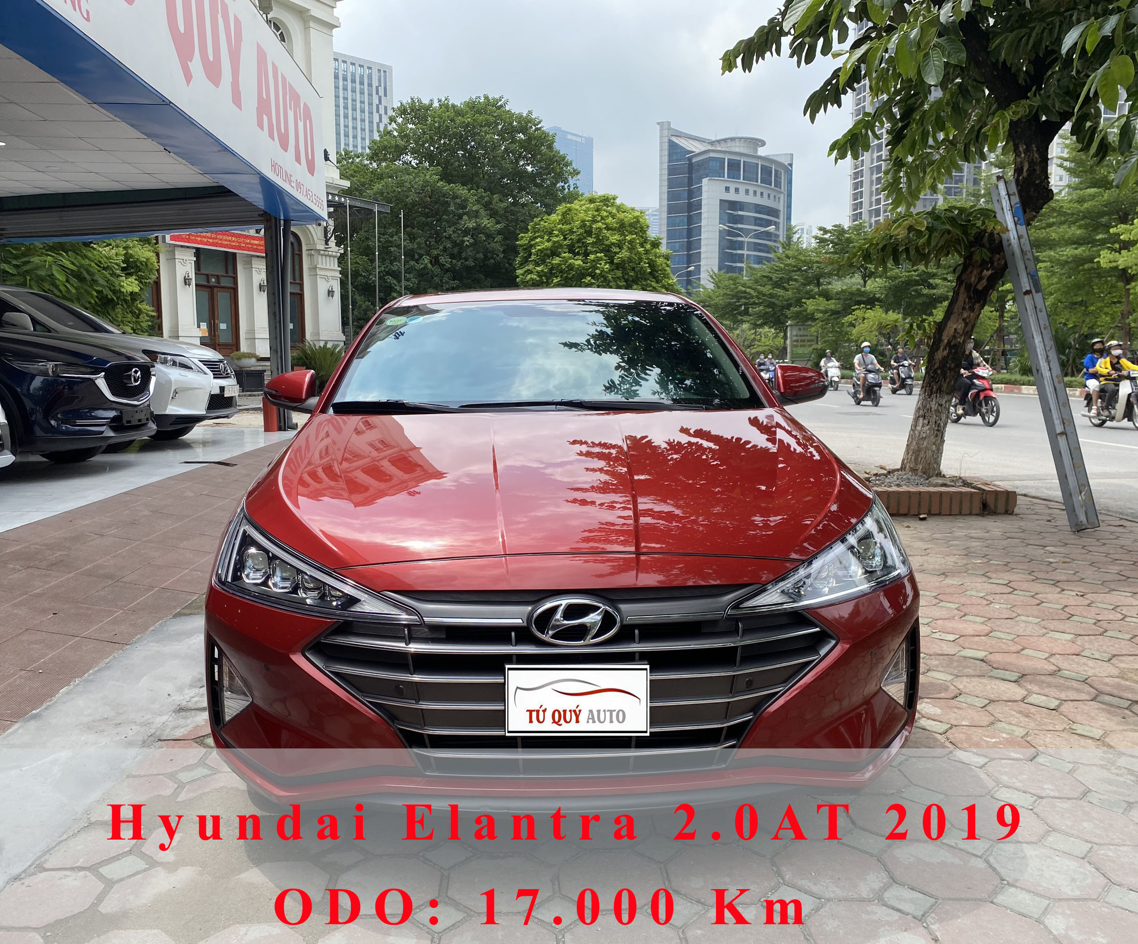 Xe Hyundai Elantra 2.0AT 2019 - Đỏ