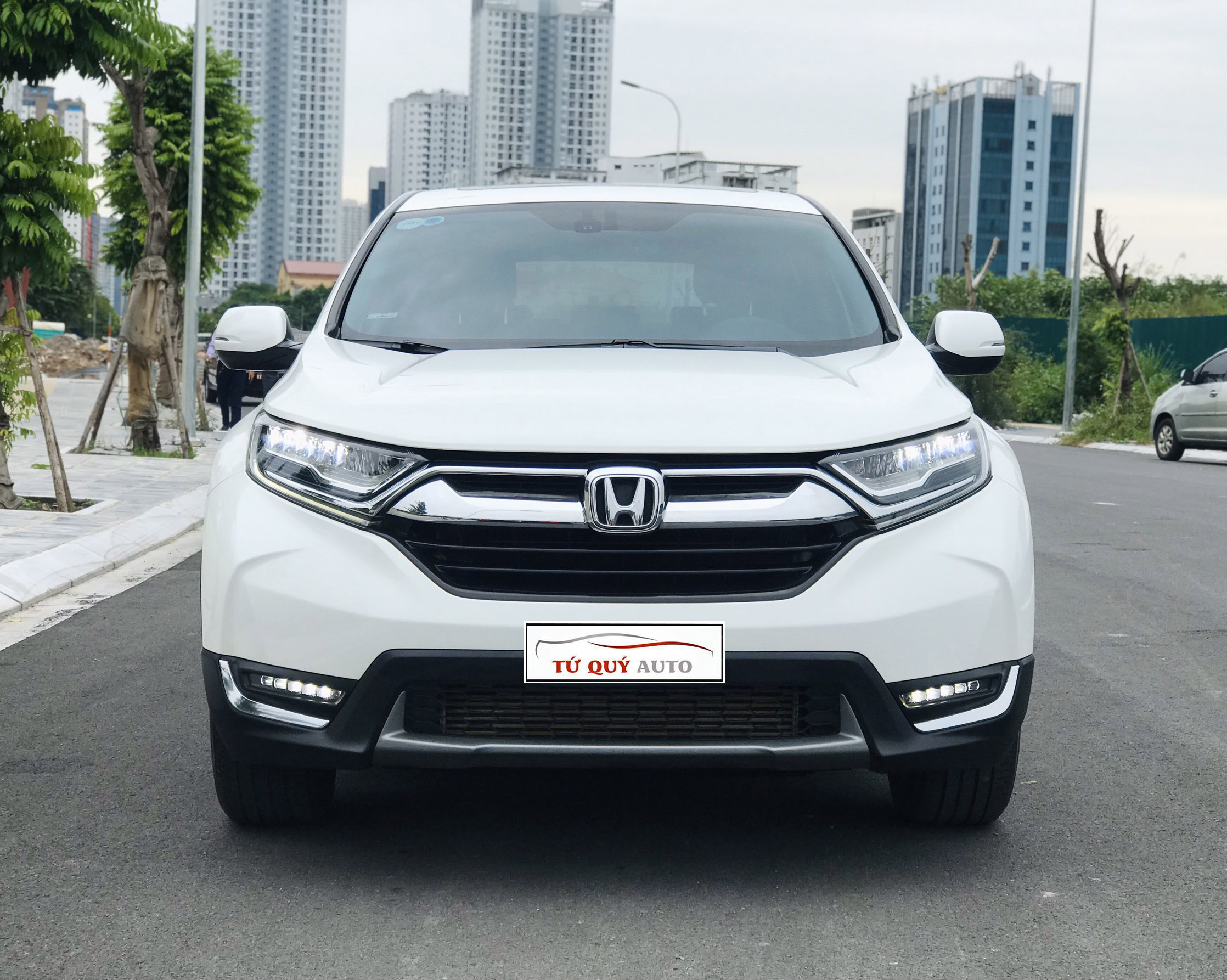 Xe Honda CRV 1.5L 2018 - Trắng