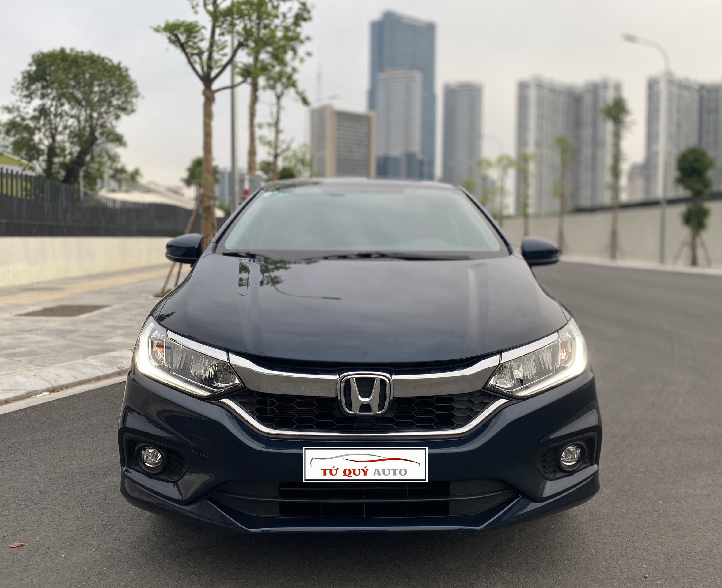 Xe Honda City 1.5TOP 2018 - Xanh Đen