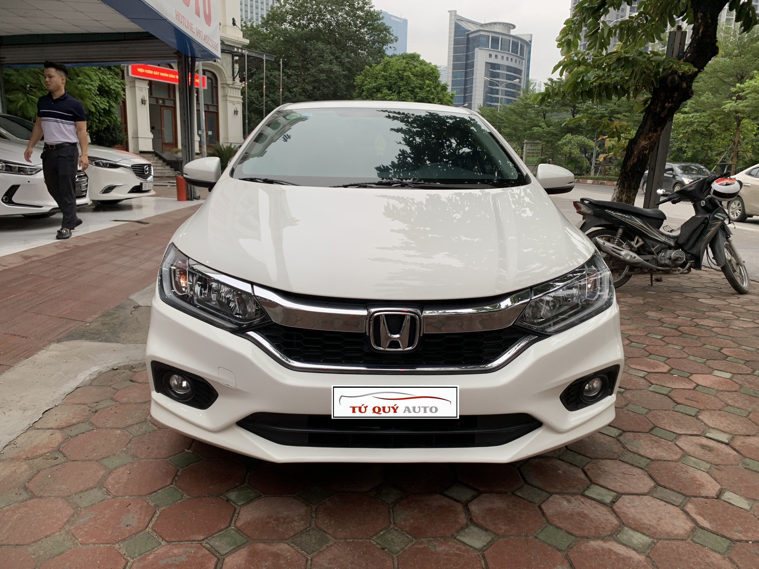 Xe Honda City 1.5CVT 2019 - Trắng