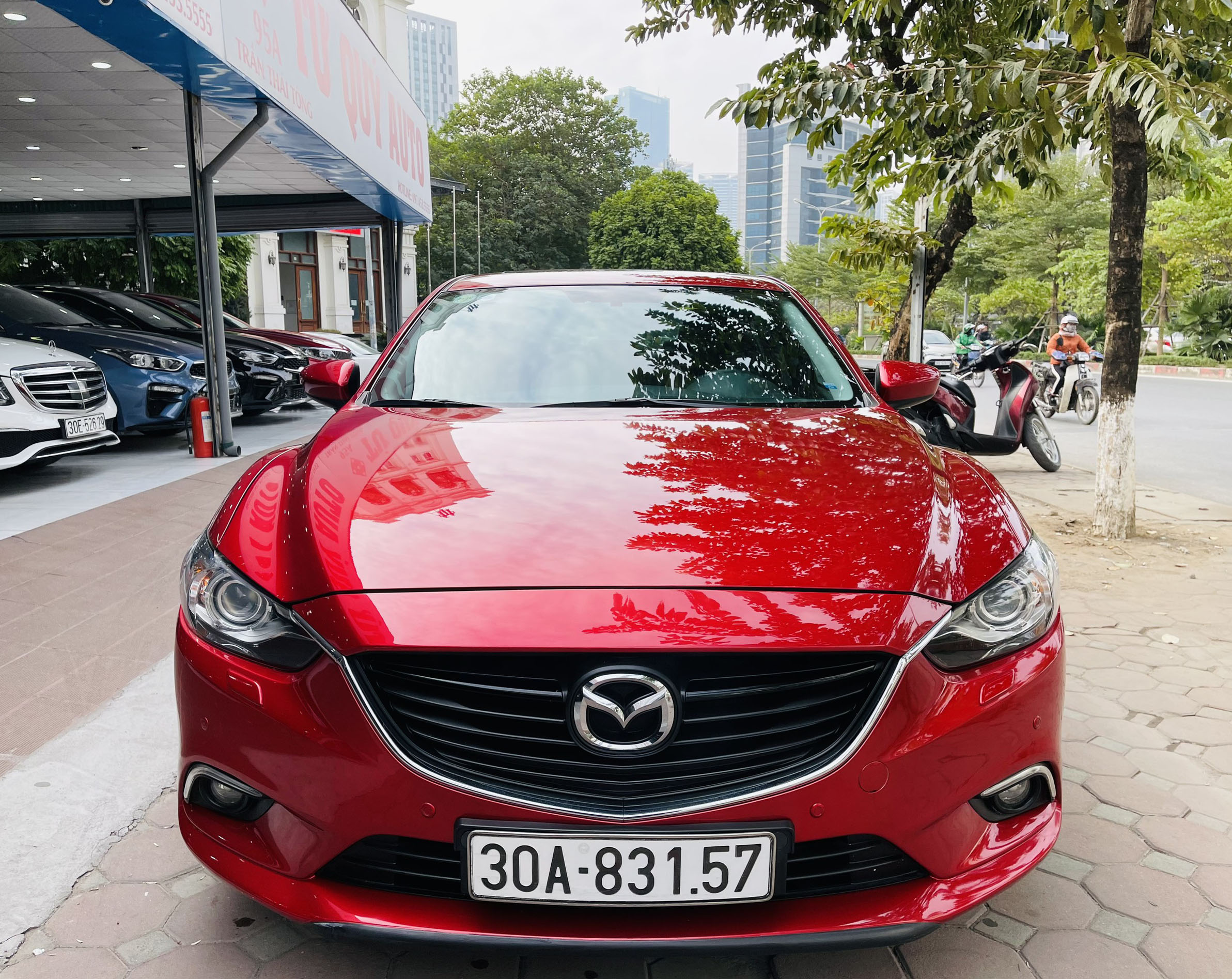 Xe Mazda 6 2.0AT 2015 - Đỏ