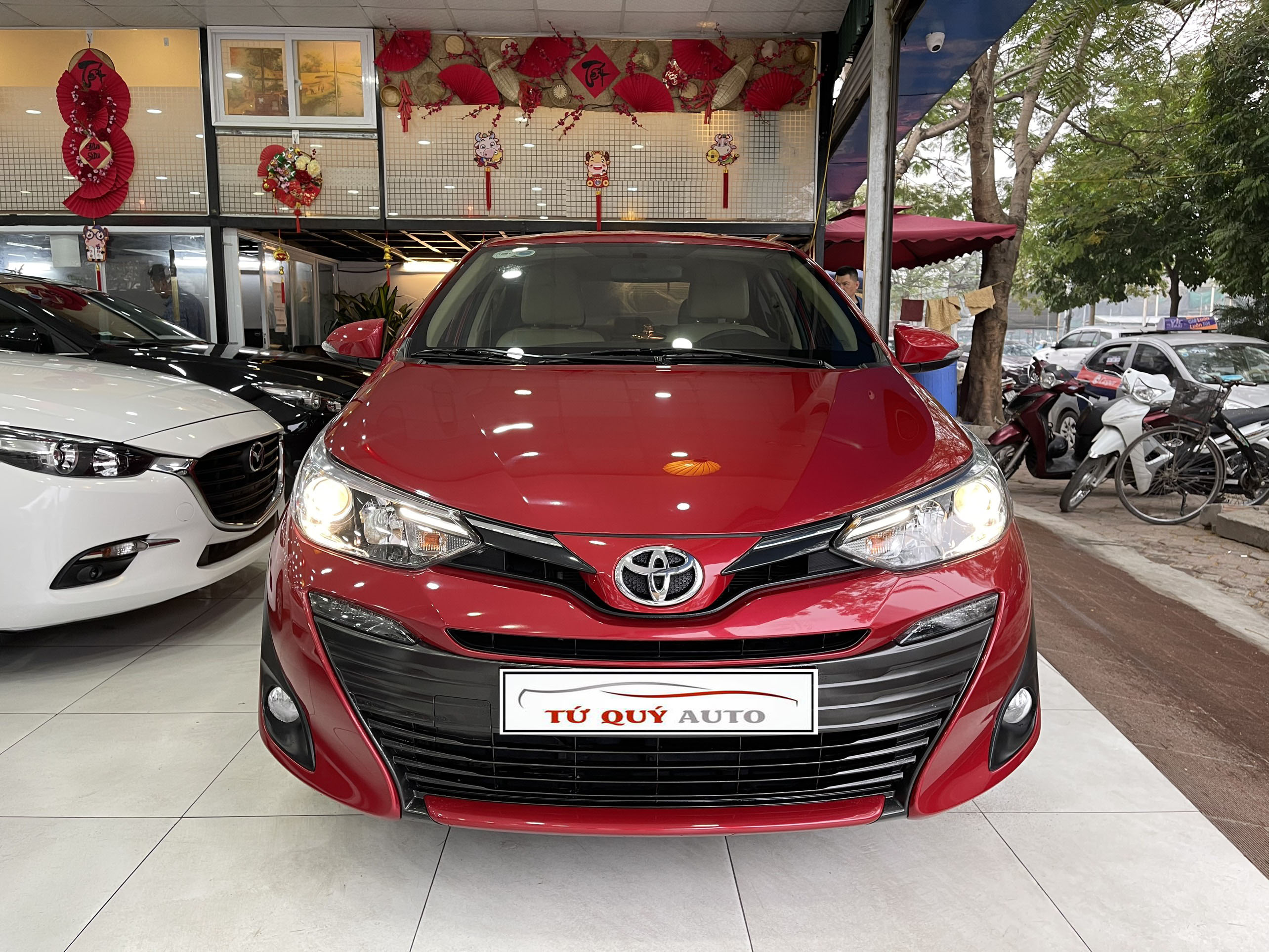 Xe Toyota Vios 1.5G 2019 - Đỏ