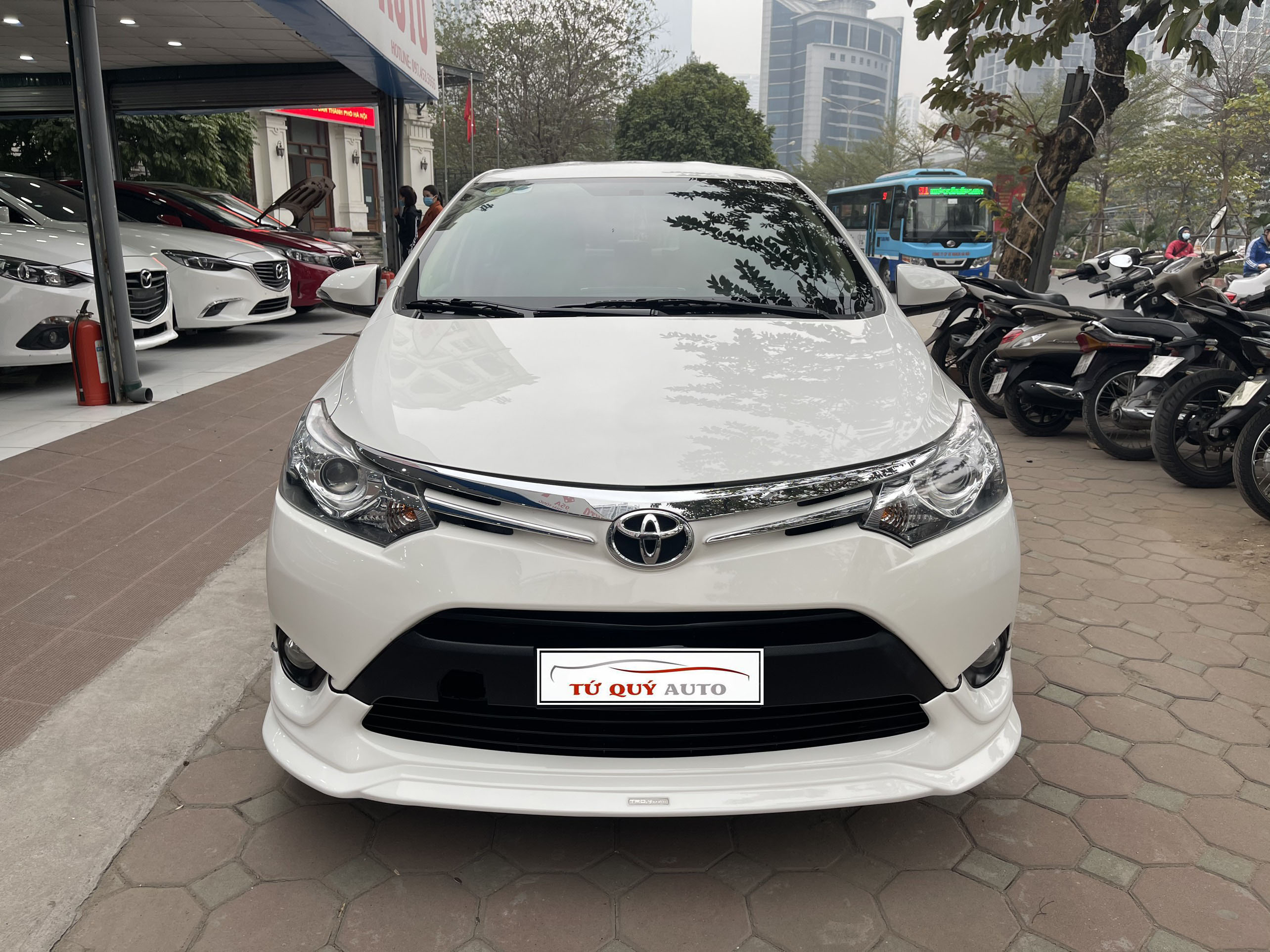 Xe Toyota Vios TRD 1.5AT 2018 - Trắng